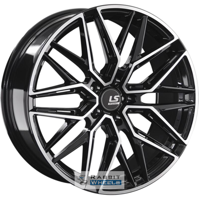 LS FlowForming RC59 8.5x19 5*114.3 ET30 DIA67.1 BKF Литой