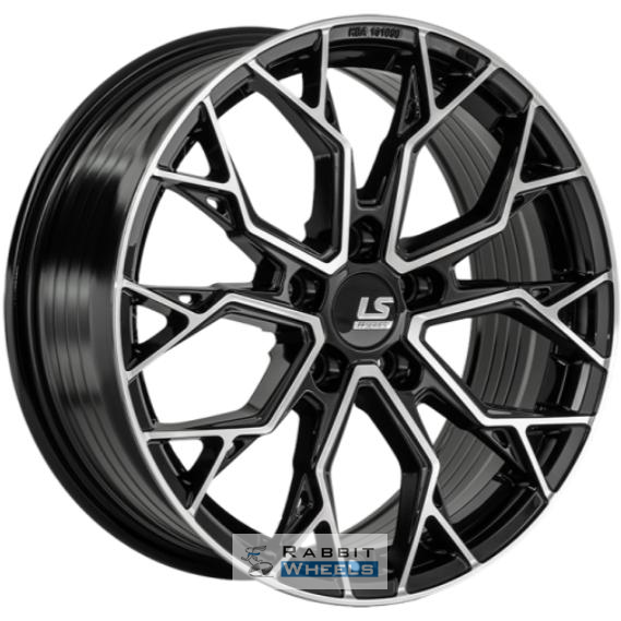 LS FlowForming RC108 7.5x17 5*112 ET40 DIA66.6 BKF Литой