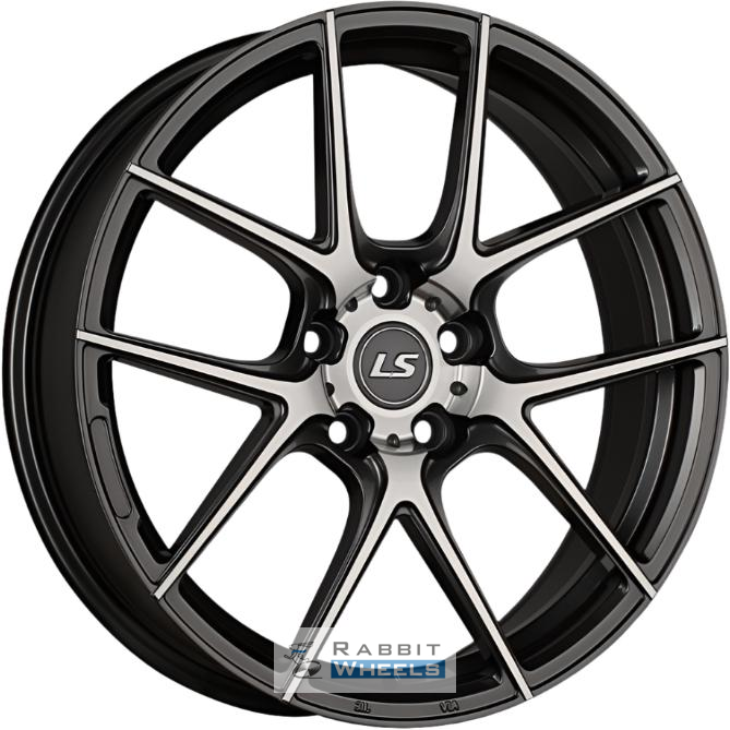 LS FlowForming RC06 7.5x17 5*114.3 ET40 DIA67.1 BKF Литой