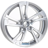 Aero A1604 6.5x16 5*114.3 ET50 DIA66.1 Silver Литой