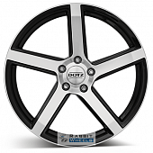 Dotz CP5 dark 8.5x19 5*114.3 ET45 DIA71.6 BFP Литой