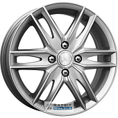 K&K Монтеррей 6x16 4*100 ET45 DIA67.1 Сильвер Литой