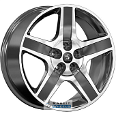K&K КР008 8.5x20 5*120 ET41.5 DIA72.6 Diamond black gris Литой