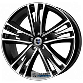K&K Атлас 8.5x20 5*120 ET45 DIA64.1 Алмаз черный Литой