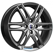 K&K Монтеррей 6x16 4*100 ET52 DIA54.1 Дарк платинум Литой