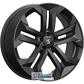 K&K KP015 7.5x19 5*114.3 ET49.5 DIA67.1 Черный Матовый Литой