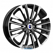 K&K Сильверстоун 6.5x17 4*100 ET43 DIA60.1 Алмаз черный SK Литой
