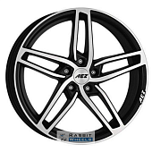 AEZ Genua dark 8x18 5*112 ET25 DIA66.6 BFP Литой