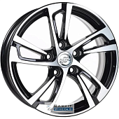 Aero A1604 6.5x16 5*114.3 ET50 DIA66.1 BFP Литой