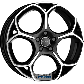 MAK Monza 7.5x18 5*110 ET34 DIA65.1 Black mirror Литой