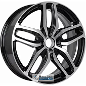 Carwel Виви 6.5x17 5*108 ET43 DIA65.1 AB Литой
