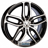Vector B200 6.5x17 5*108 ET50 DIA63.3 BFP Литой