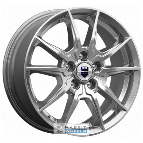 K&K Адамар 6.5x16 5*112 ET38 DIA66.6 Дарк платинум Литой