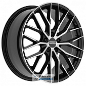 Fondmetal Makhai 9x21 5*108 ET38 DIA63.3 Black glossy Литой