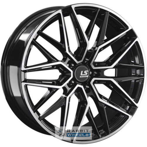 LS FlowForming RC59 8.5x19 5*114.3 ET30 DIA67.1 BKF Литой