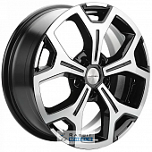 Khomen Y-Spoke 710 6.5x17 5*108 ET50 DIA63.3 Black-FP Литой