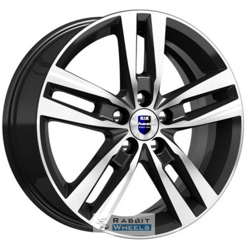 K&K Rassvet 6.5x16 5*114.3 ET45 DIA66.1 Алмаз черный Литой