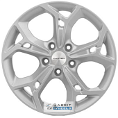 Khomen KHW 1702 7x17 5*110 ET46 DIA63.3 F-Silver Литой