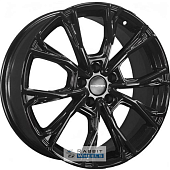 Khomen KHW 1907 7.5x19 5*120 ET41 DIA59.5 Black Литой