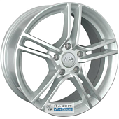 LS 908 7x17 5*105 ET42 DIA56.6 Silver Литой