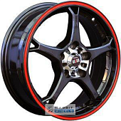 Alcasta M11 6.5x16 5*105 ET39 DIA56.6 BKRS Литой