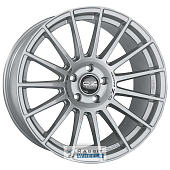 OZ Superturismo Dakar 10x20 5*120 ET19 DIA79 Matt Race Silver Black Lettering Литой