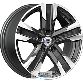 K&K Висмут 7x16 5*110 ET45 DIA67.1 Алмаз черный Литой