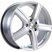 Скад Адмирал 6.5x17 5*108 ET50 DIA63.3 Сильвер Литой