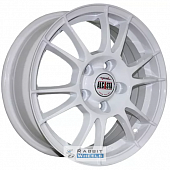 Alcasta M20 8x18 5*112 ET39 DIA66.6 White Литой
