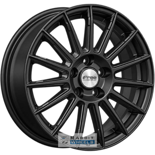 iFree Азур 6.5x16 5*108 ET46 DIA63.3 Блэк мэт Литой