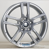 Aero A7468 6x16 4*100 ET49 DIA54.1 Silver Литой