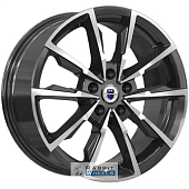 K&K Меренге 7.5x17 5*115 ET40 DIA70.1 Алмаз черный Литой