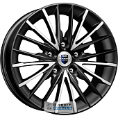 K&K Ореанда 7x16 5*100 ET45 DIA67.1 Алмаз черный Литой