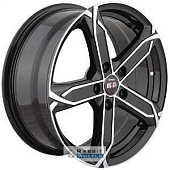 Alcasta M19 7x17 5*114.3 ET35 DIA67.1 BKF Литой