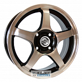 Aero A1061 6x16 4*100 ET37 DIA60.1 BFP Литой