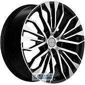 Khomen KHW 2009 8.5x20 5*120 ET45.5 DIA62.5 Black-FP Литой