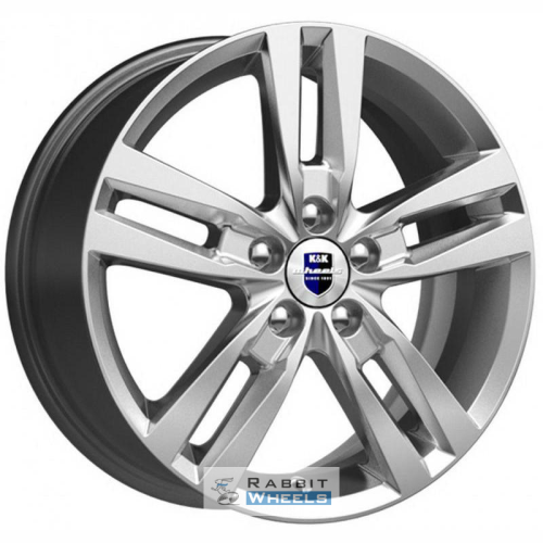 K&K Rassvet 6.5x16 5*100 ET48 DIA56.1 Сильвер Литой