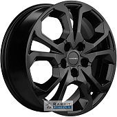 Khomen KHW 1711 6.5x17 5*114.3 ET45 DIA54.1 Black Литой