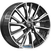K&K КР010 7.5x18 5*112 ET39 DIA66.6 Алмаз черный Литой