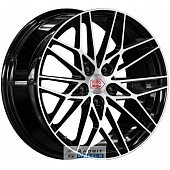 1000 Miglia MM1015 8x18 5*114.3 ET45 DIA67.1 Gloss Black Polished Литой