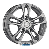 LS 197 6.5x16 5*139.7 ET40 DIA98.5 Silver Литой