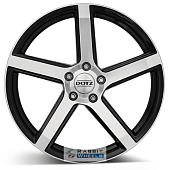 Dotz CP5 dark 8.5x19 5*112 ET45 DIA70.1 BFP Литой