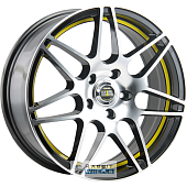 Alcasta M28 7x17 5*114.3 ET39 DIA60.1 BKFYSI Литой