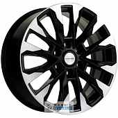 Khomen KHW 2010 8x20 6*139.7 ET35 DIA78.1 Black-FP Литой