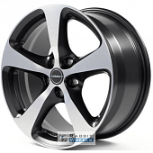 Borbet CC 7x16 5*114.3 ET40 DIA72.6 Black Polished Matt Литой