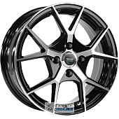 Megami MGM-18FF 7.5x18 5*108 ET47 DIA60.1 BKF Литой
