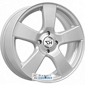 Aero A1719 6.5x16 4*100 ET41 DIA60.1 Silver Литой