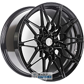 BMW 826M 8.5x20 5*112 ET25 DIA66.6 Gloss Black Кованый