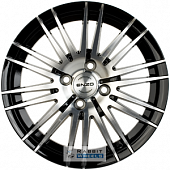 Enzo 106 dark 7x16 5*112 ET40 DIA70.1 BFP Литой
