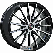 Alcasta M60 6.5x16 5*110 ET45 DIA67.1 BKF Литой